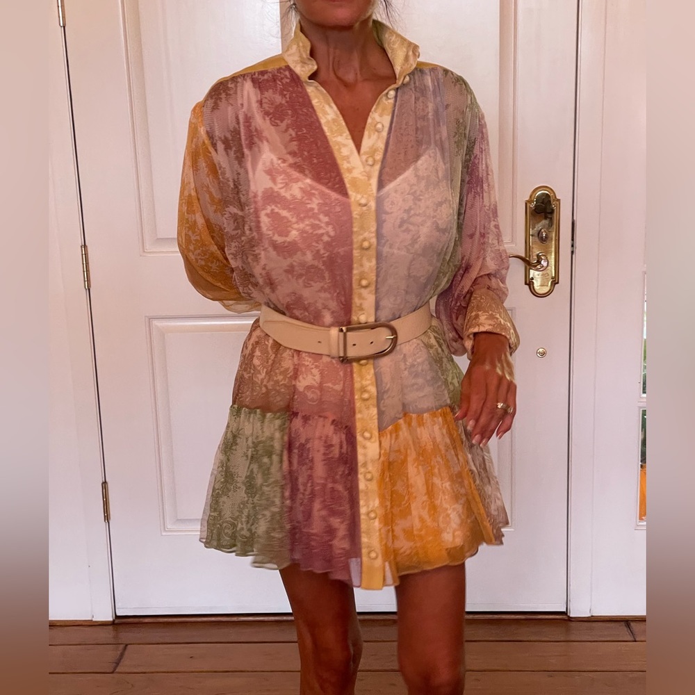 Gorgeous Zimmermann Lantern mini dress.